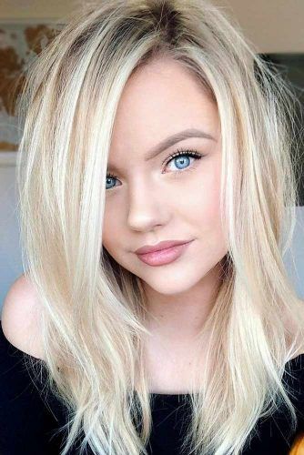 Blonde Hair Blue Eyes Girl Styles ★ See more: http://lovehairstyles.com/blonde-hair-blue-eyes-girl/ Hair Colors For Blue Eyes, Blonde Hair Pale Skin, Bob Ombre, Pale Blonde Hair, Pale Skin Hair Color, Hair Pale Skin, Blonde With Blue Eyes, Blonde Hair Makeup, Platinum Blonde Hair Color