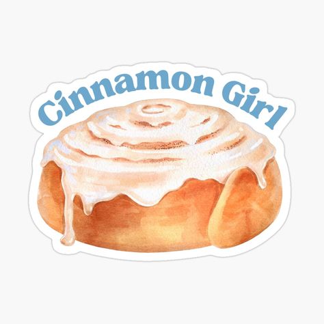 Get my art printed on awesome products. Support me at Redbubble #RBandME: https://www.redbubble.com/i/sticker/Cinnamon-Girl-Roll-by-karma-style/158477951.JCQM3?asc=u Cinnamon Rolls Sticker, Cinnamon Roll Sticker, Kindle Stickers, Cinnamon Girl, Cute Journals, Decorate Notebook, Coloring Stickers, Girl Stickers, Cool Stickers