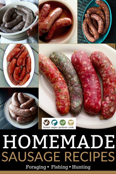 Venison Sausage Recipes, Recipes For Pork, Summer Sausage Recipes, Making Sausage, Cured Meat Recipes, Sausage Making Recipes, Make Sausage, Home Made Sausage, Pork Sausage Recipes