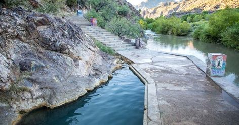 Arizona Waterfalls, Fossil Creek, Horseback Riding Trails, Arizona Adventure, Thermal Baths, Prescott Az, Spring Outdoor, Adventure Photos, Sedona Az