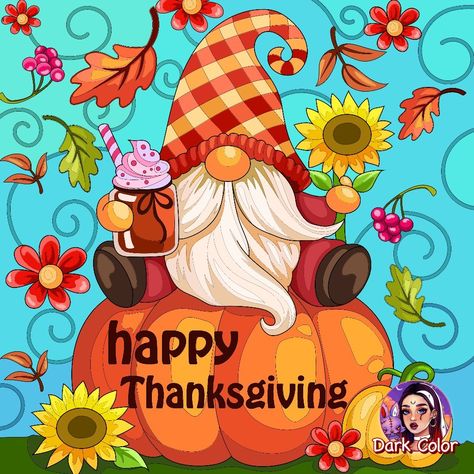 Cheshire Cat Drawing, Funny Happy Birthday Gif, Happy Thanksgiving Wallpaper, Gnome Wallpaper, Thanksgiving Gnome, Happy Thanksgiving Images, Gnome Pictures, Thanksgiving Pictures, Thanksgiving Wishes