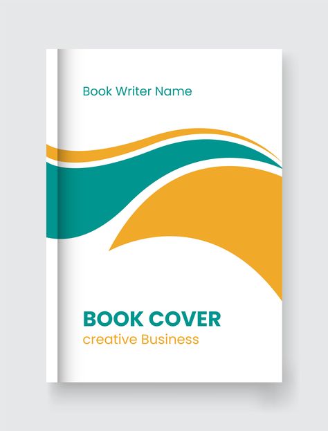 Vector modern book cover design and company annual report Report Cover Page Design, Company Profile Cover Design, Modern Book Cover Design, Report Cover Page, Modern Book Cover, Annual Report Layout, Report Design Template, Leaflet Template, Report Layout