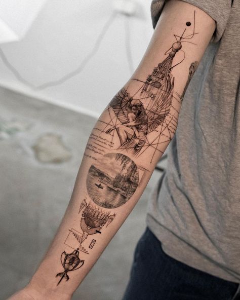 Geometric Line Tattoo, Small Chest Tattoos, Realistic Tattoo Sleeve, Money Tattoo, Explore Tattoo, Wrist Tattoos For Guys, Fine Line Tattoo, Old School Tattoo Designs, Artist Instagram