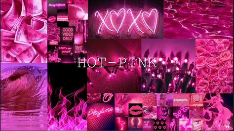 Hot pink aesthetic Hot Pink Desktop Wallpaper, Aesthetic Hot Pink Wallpaper, Aesthetic Hot Pink, Pink Backround, Hot Pink Aesthetic, Wallpaper Pink Aesthetic, Pink Baddie, Pink Vibe, Desktop Aesthetic