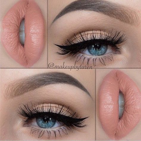 Summer Wedding Makeup, Permanente Make-up, Peach Lips, Make Up Inspiration, Smink Inspiration, Beauty Make-up, Makeup Goals, Prom Makeup, Summer Makeup