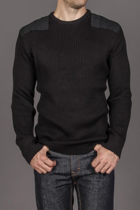 military style crewneck / Jordan Craig Sweater With Dress, Commando Sweater, Jordan Craig, Sweaters Men, Army Style, Style Sweaters, Sharp Dressed Man, Military Men, Members Only