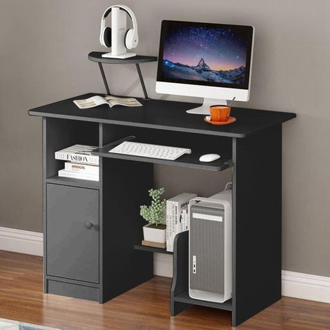 Desktop Computer Desk, Home Lockers, Computer Desks For Home, Home Office Table, Desks For Small Spaces, Shelf Dividers, Big Desk, Work Station Desk, Laptop Table