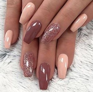 Christmas Gel, Nagellack Trends, Manicure Gel, Ombre Nail Designs, Sparkle Nails, Nagel Inspo, Manicures Designs, Beautiful Autumn, Manicure Y Pedicure