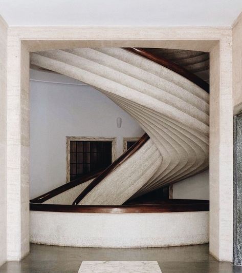 Christiane Lemieux on Instagram: “On site and deep into contours. This inspiration beauty in mosaic via @jorge.khawam #details . . . . . . #interiors #interiordesigner…” Giampiero Tagliaferri, Interior Stairs, Yacht Design, Design Del Prodotto, Spiral Staircase, Staircase Design, Stairs Design, Architectural Digest, Staircases