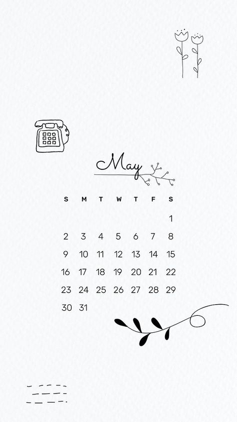 May 2021 mobile wallpaper vector template cute doodle drawing | premium image by rawpixel.com / sasi Wallpaper For May Month, May 2021 Calendar, May Aesthetic Month, Iphone Wallpaper Vector, Cute Doodle Drawing, May Calendar Printable, May Wallpaper, May Month, Calendar Doodles