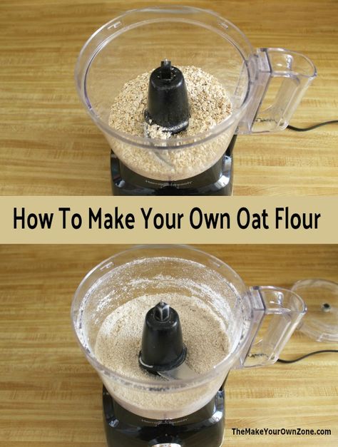 How To Make Your Own Oat Flour Homemade Oat Flour, Make Oat Flour, Gf Cupcakes, How To Make Flour, Quick Meals To Make, Oat Milk Recipe, How To Make Oats, Food House, Tiny Bags