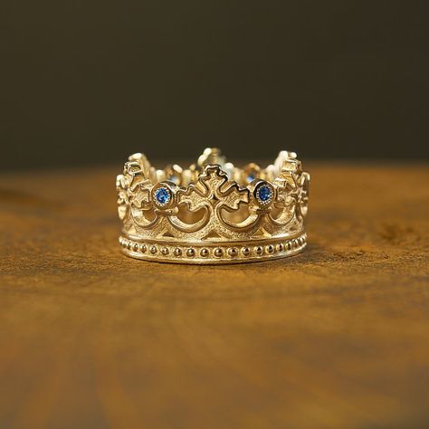 Crown Ring Sterling Silver, Princess Ring, Queen Ring, Royal Ring, King Ring, Crown Ring CZ, Crown J Royal Ring, Infinity Wedding Band, Jewelry Princess, Royal Rings, Ring Crown, Silver Crown Ring, Queen Rings, King Ring, Diamond Half Eternity Band