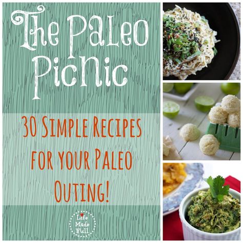 The Paleo picnic isn't just for summer anymore! Check out these 30 incredibly tasty, simple recipes to make your Paleo picnic awesome! Paleo Picnic, Paleo Chicken Pot Pie, Healthy Picnic Foods, Healthy Picnic, Paleo On The Go, Paleo Life, Paleo Recipes Easy, Paleo Lifestyle, Paleo Diet Recipes