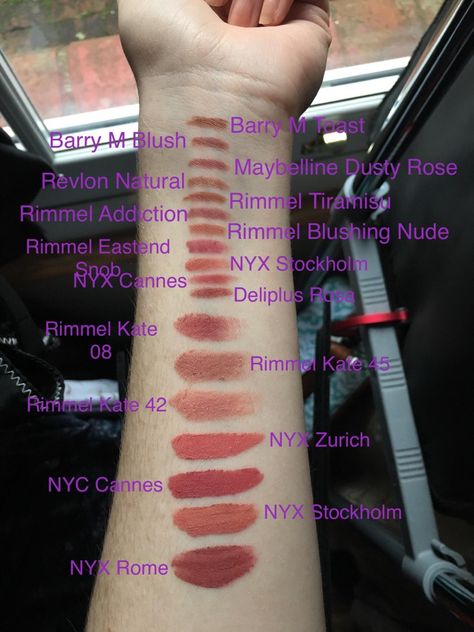 Nyx Lip Liner Swatches, Nyx Stockholm, Lip Liner Swatches, Nude Lip Liner, Nyx Lip Liner, Nyx Lip, Nyx Lipstick, Body Smells, Unique Makeup