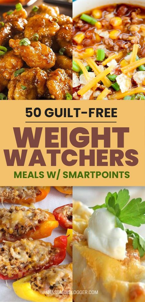 Weight Watchers Meals with Smartpoints - Dinner, Chichen and Desserts. Get the best ideas of dinners, lunches and desserts - weight watchers recipes with low SmartPoints to keep you on a healthy and delicious diet! #weightwatchers #diet #meals #smartpoints #food #recipes #healthyrecipes #healthyfood #health #delicious Weight Watchers Meal Plans, Weight Watcher Dinners, Weight Watchers Dinner Recipes, Free Weight, Smart Points, Ww Recipes, Weight Watchers Meals, Keto Dessert, Weight Watchers