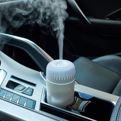 Car Humidifier, Car Air Diffuser, Cute Aromatherapy Diffusers, Car Air Purifier, Home Office Bedroom, Car Fragrance, Car Essentials, Aromatherapy Blends, Tesla Car