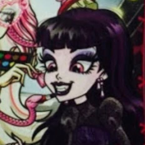 Monster High Twitter Banner, Mh Matching Pfp, 2010 Cartoons, Elissabat Pfp, Elissabat Icon, Monster High Pfp Matching, Goth Matching Pfp, High Matching Pfp, Monster High Matching Pfp