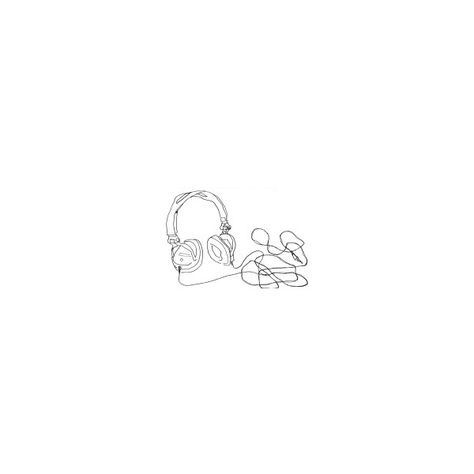 headphones sketch ❤ liked on Polyvore featuring backgrounds, drawings, art, music and decorations Headphones Sketch, Headphone Sketch, Small Music Tattoos, Headphones Tattoo, Simple Arts, Song Writing, Music Tattoo Designs, Minimalist Drawing, Baby Driver