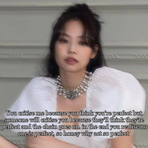 tags : #jennie #kpop #quotes #kpopquotes #idols #motivation #perfect don't repost !! ❌ Kpop Idols Motivational Quotes, Kpop Idol Quotes, Jennie Quotes, Comeback Jokes, Pop Quotes, No One Is Perfect, Kpop Quotes, Need Motivation, New Year New Me