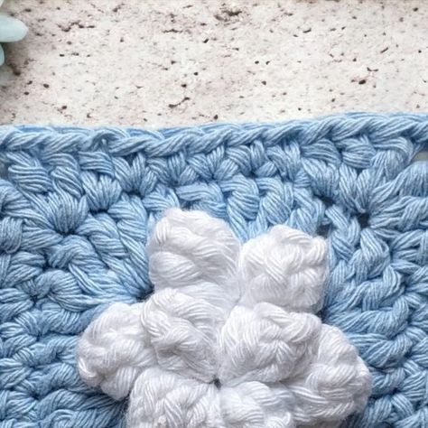 Cloud Granny Square, 3d Clouds, August 19, Granny Squares, Granny Square, Link In Bio, Crochet Patterns, Etsy Shop, Square