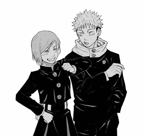 Yuji Itadori And Nobara Kugisaki, Nobara And Itadori Fanart, Yuji And Nobara Manga, Yuji Itadori X Nobara Kugisaki Fanart, Jujutsu Kaisen Nobara X Itadori, Nobara Kugisaki X Itadori Yuji, Yuji And Nobara Fanart, Sukuna And Nobara, Itakugi Fanart