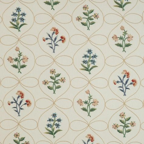 Chelsea Textiles | Meadow flowers trellis | Botanical | Fabrics Chelsea Textiles, Flower Trellis, 강아지 그림, Natural Science, Textile Prints Design, Meadow Flowers, Fabric Inspiration, Digital Flowers, Pretty Prints