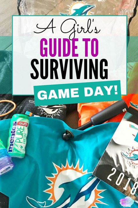 For those girls and women who have been intimidated to join the boys and men in their crazy sporting shenanigans, I’ve put together A Girl’s Guide to Surviving Game Day that’s filled with tips and tricks to reduce your Game Day overwhelm. #tailgate Survival First Aid, Tailgate Essentials, Nfl Football Games, College Football Games, Open Board, Hold Hands, Nfl Games, Mommy Blog, School Football