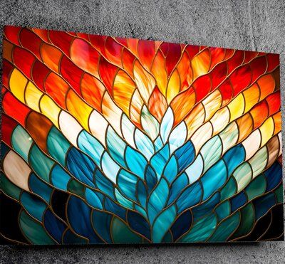 40 DIY Faux Stained Glass Ideas and Projects - Craftionary Stained Glass Art Project High School, Plexiglass Stained Glass Diy, How To Stain Glass Diy, Stained Glass Art Easy, Easy Mosaic Art, Fake Stained Glass Diy, Diy Faux Stained Glass Window, Faux Stained Glass Diy, Stained Glass Window Ideas