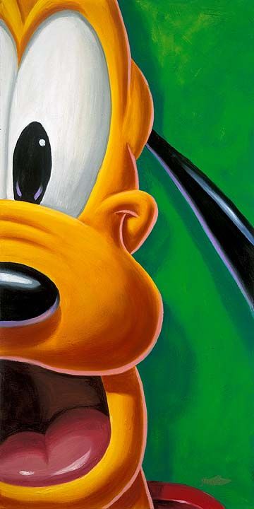 Miki Mouse, Pluto Disney, Goofy Disney, Disney Paintings, Disney Fine Art, Images Disney, Wallpaper Disney, Karakter Disney, Disney Things