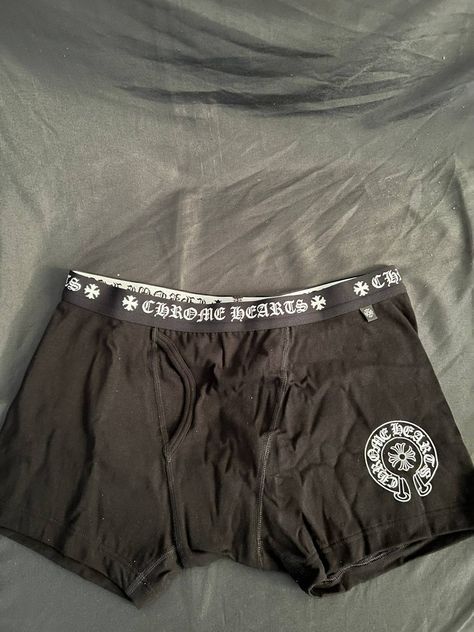 Chrome Hearts Chrome Hearts Boxer Briefs Brand New RARE Heart Boxers, Heart Accessories, Black Chrome, Chrome Hearts, Boxer Briefs, Black Denim Shorts, Men's Accessories, Picture Sizes, Accessories Shop