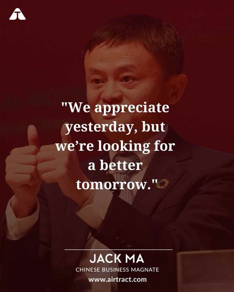 Business Leadership Quotes, Jack Ma Quotes, Motivational Leadership Quotes, Quotes On Leadership, Good Boss, Jack Ma, Business Inspiration Quotes, Business Leadership, Quotes By Famous People