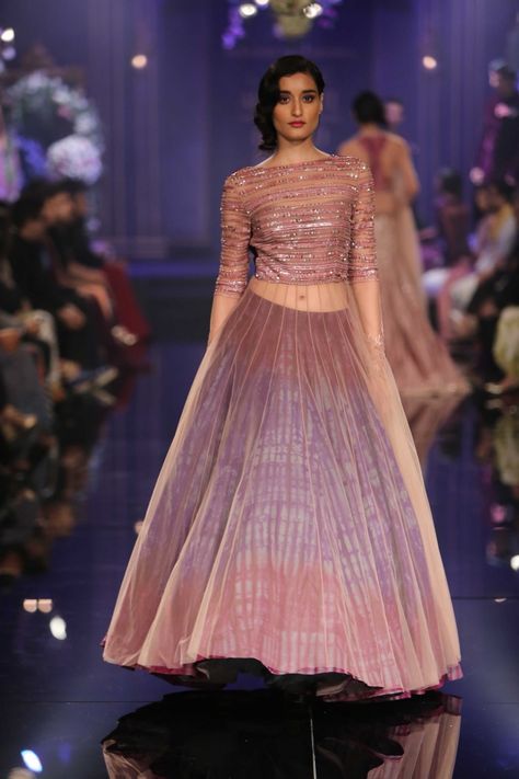 Lakmé Fashion Week – Manish Malhotra Grand Finale at LFW WF 2014 Onion Color Dress, Designer Bridal Lehenga Choli, Indian Outfits Lehenga, Color Outfits, Lehnga Dress, Designer Bridal Lehenga, Indian Gowns Dresses, Manish Malhotra, Fashion Design Dress