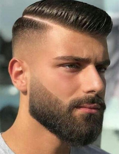 Beard Styles Haircuts, Bart Styles, Fohawk Haircut, New Beard Style, Popular Mens Hairstyles, Beard Haircut, Best Beard Styles, Beard Hairstyle, Short Beard