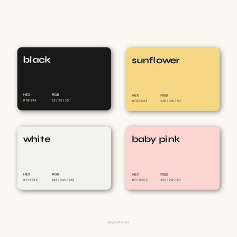 current favourite colour palette from a previous project 🌼 should i make more of these for inspiration? #branding #graphicdesign #colourpalettes #colourcombos Colour Palette For Notes, Friendly Colour Palette, Gratitude Party, Pink Monochrome, Notes Inspo, Brand Colour Schemes, Monochrome Color Palette, Hex Color, Color Design Inspiration