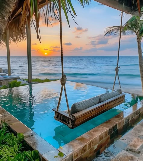 Caribbean Style Homes, Deco Surf, Nature Destinations, Romantic Nature, Peaceful Nature, Beautiful Ocean Pictures, Caribbean Style, Casa Country, Dream Life House