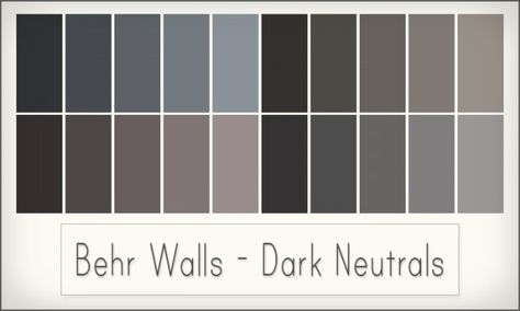 Simsrocuted: Behr Walls • Sims 4 Downloads Sims 4 Solid Color Wallpaper, Sims 4 Wall Trim Cc, Sims4 Build, Mod Wall, Dark Neutrals, The Sims 4 Cabelos, Dark Grey Walls, Cc Furniture, Oak Trim