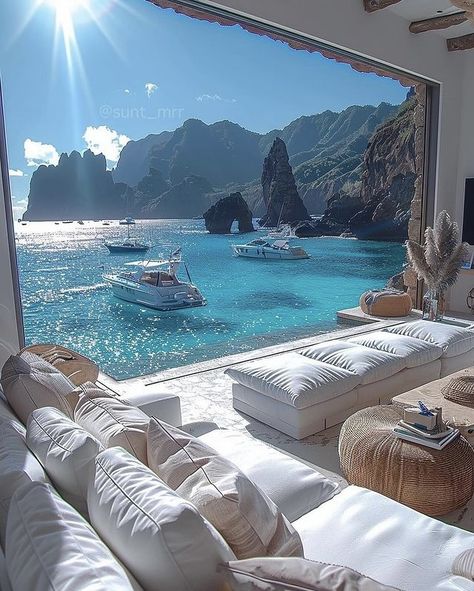 Luxury Vacation Aesthetic, Luxury Relaxation, Dream Life House, Dream Beach Houses, Luxury Holiday, Pretty Landscapes, Dream House Rooms, Dream Beach, Interior Modern