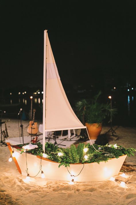 Weeding Themes, Sailing Decor, Sailing Theme, Rustic Beach Wedding, Wedding Philippines, Bride And Breakfast, Boat Wedding, Boat Decor, Philippines Wedding