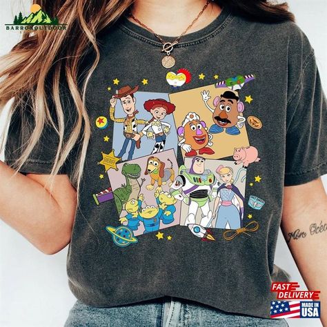 Retro Disney Toy Story Movie Characters Comfort Color Shirt Land Unisex T-Shirt Disneyland Family Trip 2023 Sweatshirt Check more at https://barronoutdoor.com/product/retro-disney-toy-story-movie-characters-comfort-color-shirt-land-unisex-t-shirt-disneyland-family-trip-2023-sweatshirt/ Toy Story Family Shirts, Disneyland Family, Toy Story Movie, Retro Disney, Disney Family, Family Trip, Color Shirt, Disney Toys, Comfort Color