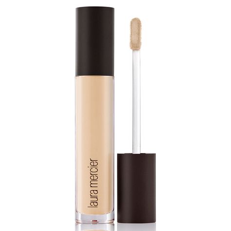 Laura Mercier Flawless Fusion Concealer Is Great for Mature Skin | InStyle Laura Mercier Concealer, Blurring Powder, Selena Gomez Makeup, Beauty Mistakes, Concealer Pen, Brightening Powder, Color Correcting Concealer, Correcting Concealer, Concealer Shades