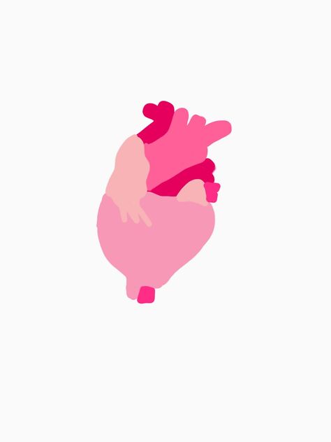 Anatomy And Physiology Aesthetic, Physiology Aesthetic, Aesthetic Nurse, Anatomical Heart, Aesthetic T Shirts, Anatomy And Physiology, Aesthetic Pink, Nursing Tshirts, Aesthetic Stickers