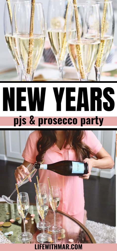 New Year’s Eve Girls Night In, New Year Brunch Party, Pj New Years Eve Party, New Years Eve Girls Night In, New Year New Name Bachelorette, Pjs & Prosecco Bachelorette, New Year’s Eve Pajama Party Theme, Nye Pj Party Ideas, New Years Eve Pajama Party Ideas