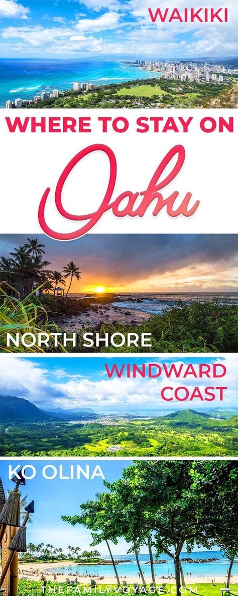 Places To Visit In Oahu Hawaii, Best Beaches In Oahu Hawaii, Where To Stay On Oahu, Oahu Trip Planning, Where To Stay In Oahu Hawaii, Things To Do On Oahu, Travel To Fiji, Oahu Vacation, Family Nature