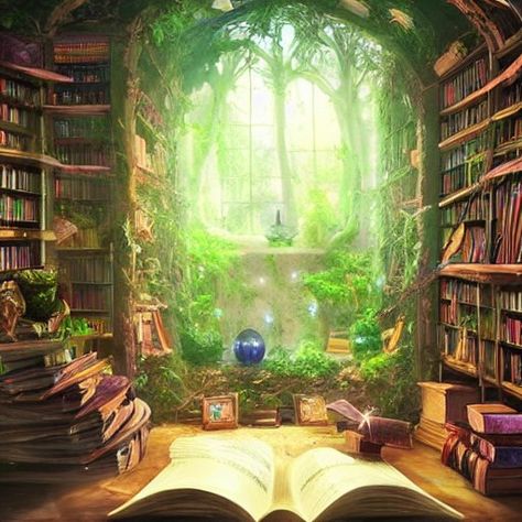 Stage Room, Magical Library, Fantasy Architecture, 2023 Art, Magic Castle, Magical Book, Youtube Banner, Fantasy Castle, Youtube Banners