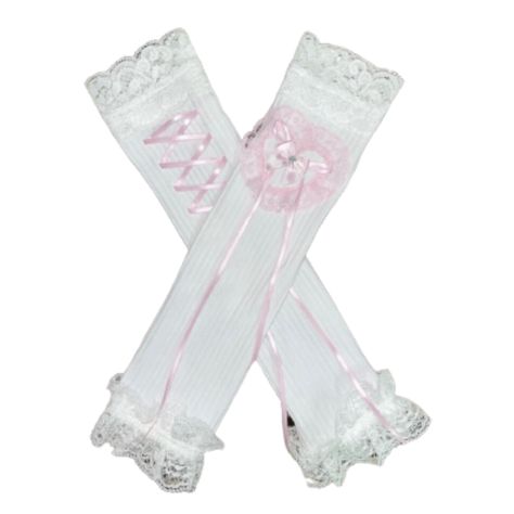 Arm Warmers Png, Landmine Girl, Valentines Bows, Ribbon Fashion, Coquette Princess, Bows Ribbon, 일본 패션, The Cardigans, Pastel Fashion