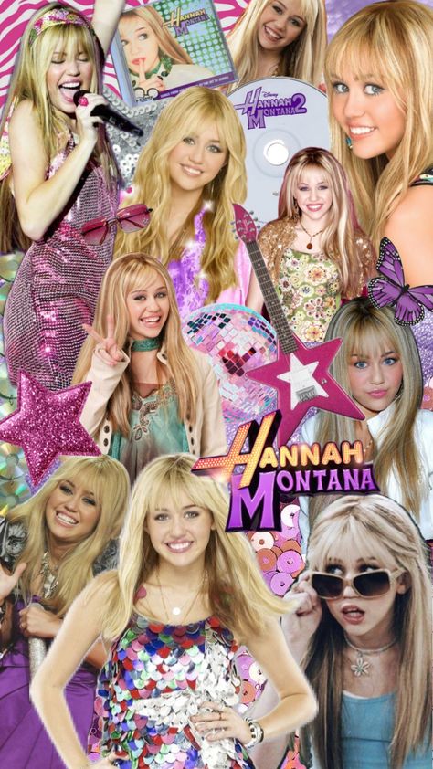 Hannah Montana🎤💜🎸✨ Hannah Montana Aesthetic, Hannah Montana 3, 2007 Aesthetic, Hannah Montana Outfits, Montana Aesthetic, Hannah Montana Costume, Hannah Miley, 2000s Memories, Hannah Montana Forever