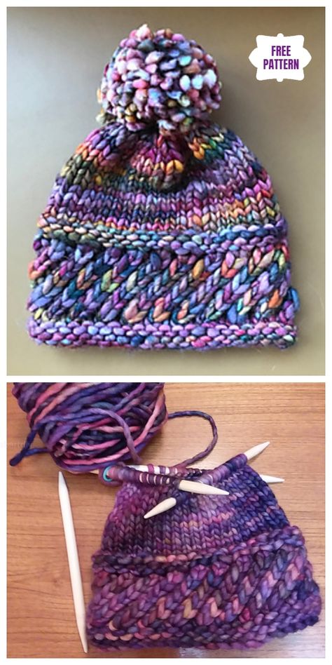 Knitting Projects Hats, Hat Free Knitting Pattern, Little Hat, Knitting Patterns Free Hats, Crochet Socks, Tea Cosy, Hat Knitting Patterns, Beautiful Knitting, Diy Knitting