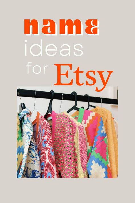 Etsy shops are a great online business for mommy bloggers, influencers and entrepreneurs. We created a list of the best name ideas for our Etsy shop. #seo #etsy #onlinebusiness #smallbusiness #shopsmall #keywords #entreprenuer Online Fashion Store Name Ideas, Bag Shop Name Ideas, Online Clothing Shop Name Ideas, Online Clothing Store Names Ideas, Shop Names Ideas Clothing, Online Shop Name Ideas, Etsy Shop Name Ideas, Gift Shop Names, Fashion Store Names