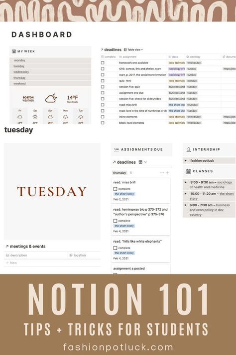 Notion Nursing Student, Notion Aesthetic Template Student, Notion Desktop Ideas, Notion For Studying, Notion Template Ideas Student, How To Set Up Notion For School, Notion Dashboard Ideas For Students, Notion Student Aesthetic, Study Plan Notion