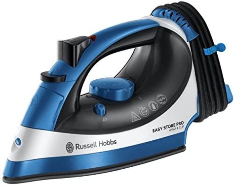 Handheld Steam Iron, Best Iron, Russell Hobbs, Cord Wrap, Steam Generator, Garment Steamer, Steam Iron, Water Tank, Storage Solutions